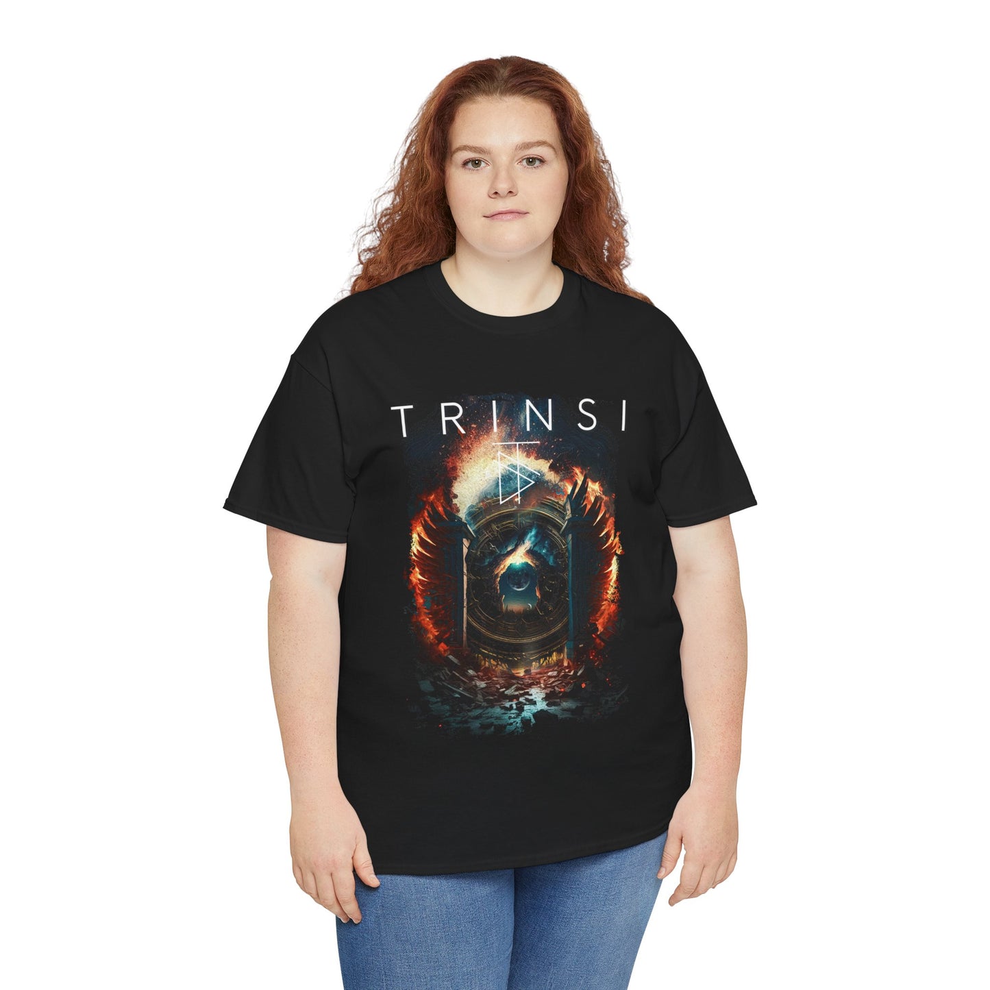 Trinsi “Stargate Veil” Tee, Cosmic Portal