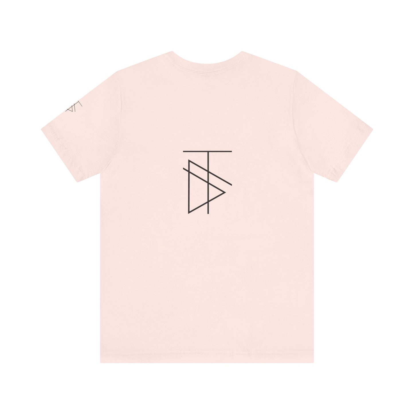 Trinsi Classic Logo Unisex Jersey Tee – Minimalist Design, Lightweight & Breathable