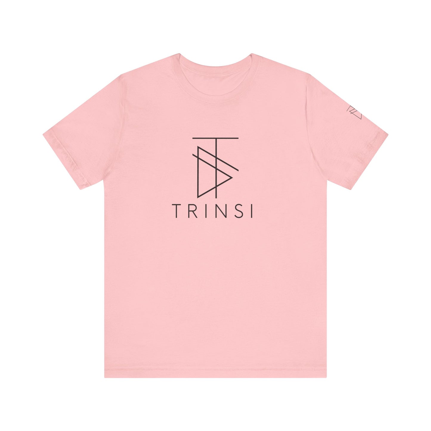 Trinsi Classic Logo Unisex Jersey Tee – Minimalist Design, Lightweight & Breathable