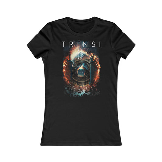 Trinsi “Stargate Veil” Tee – Cosmic Portal for Her