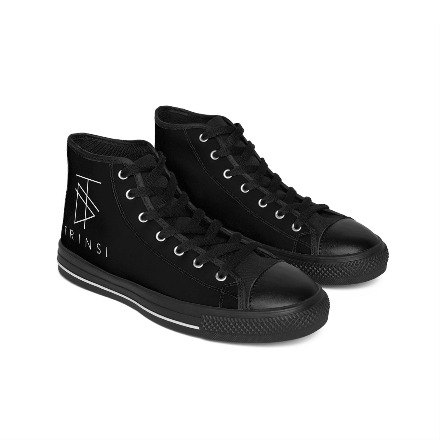 Trinsi Minimalist B&W Style: Everyday Comfort & Classic Sneakers