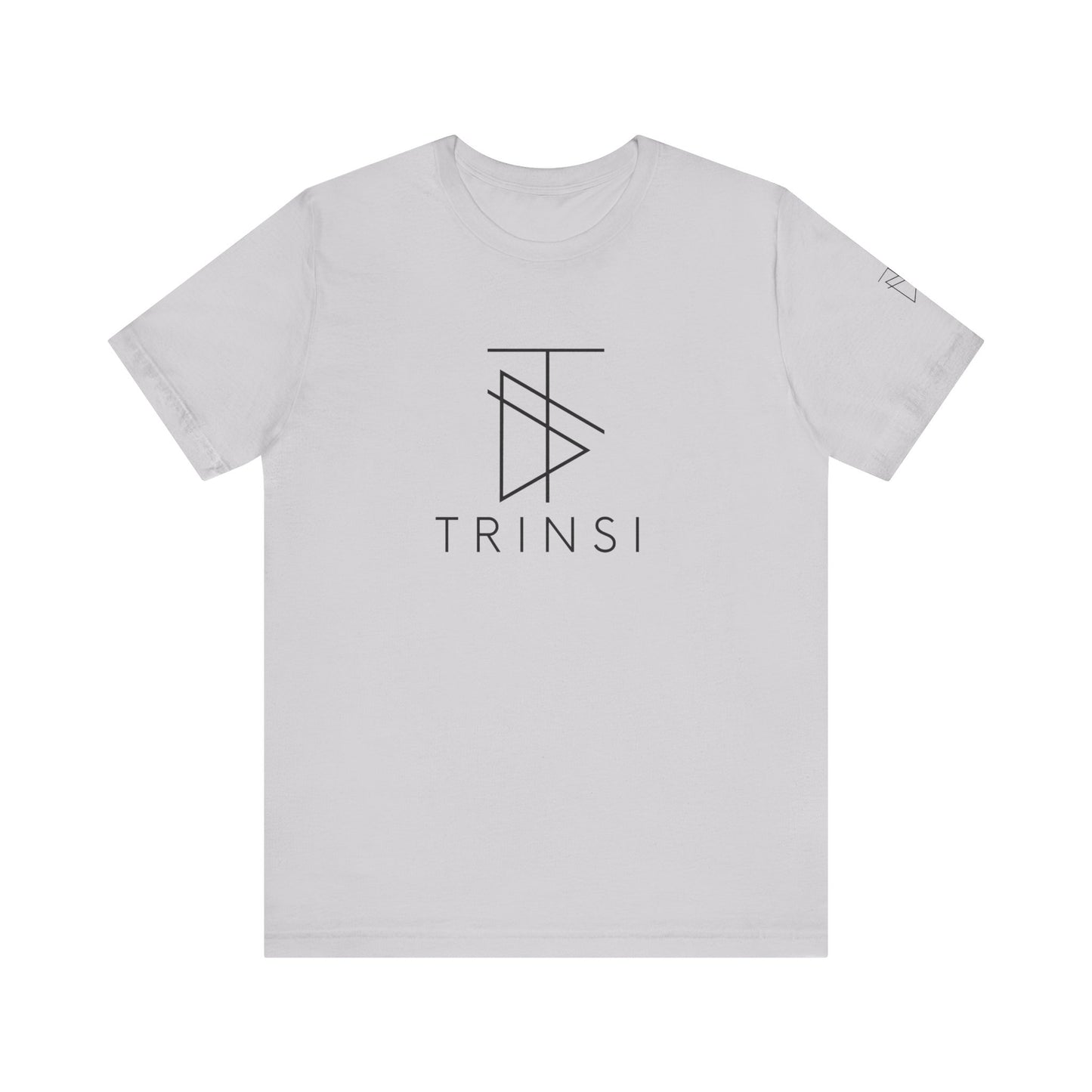 Trinsi Classic Logo Unisex Jersey Tee – Minimalist Design, Lightweight & Breathable